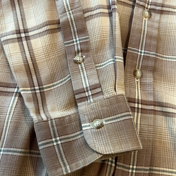 RALPH LAUREN 100 COTTON FLANEL MENS SO SOFT SHIRT SIZE L - Picture 5 of 9